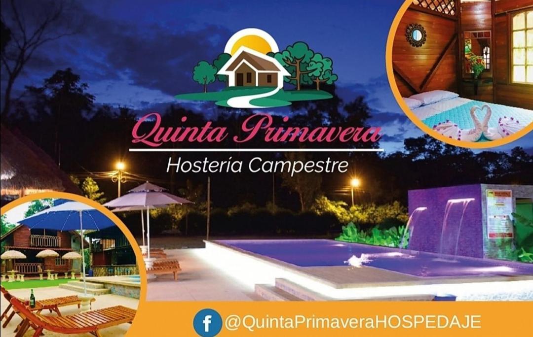 Quinta Primavera - Hosteria Campestre ヌエバ・ロハ エクステリア 写真
